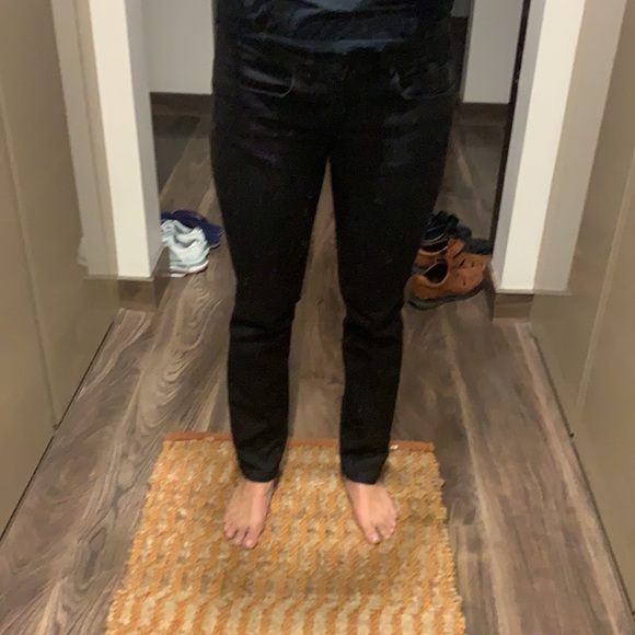 CALVIN KLEIN black jeans. As good as new. Wardrobe essential for all seasons. - Picture 3 of 12